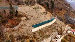 Kaya Düşme Tehdidine 'Gabion Duvar'lı Kalkan