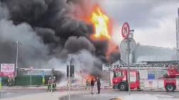 Başakşehir'de Kimya Deposunda Yangın