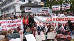 Mersin'de Kurulmak İstenen Taş Ocağına Karşı Köylüler Eylem Başlattı