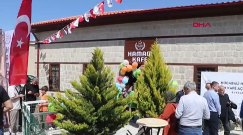 Tarihi Hamam, Kafe Olarak Hizmet Verecek