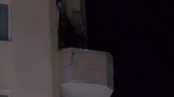 Kadıköy’de Balkonu Çöken Bina Tahliye Edildi