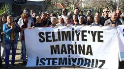 Selimiye’de Marina İstenmiyor