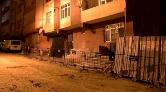 Bağcılar’da Toprak Kayması Sebebiyle Yana Eğilen Bina Boşaltıldı