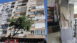 Antalya’da Kolonu Patlayan Apartman Tahliye Edildi