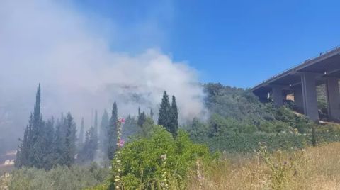 Bursa’da Orman Yangını Evlere Sıçradı