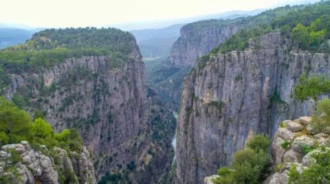 Tazı Kanyonu’na Yapılacak Asma Köprüye İzin Yok