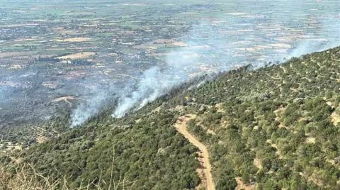 İzmir Ödemiş'teki Yangın 3'üncü Gününde