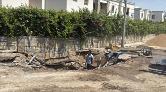 Bodrum'da Ana Su İsale Hattı Patladı, Yol Trafiğe Kapandı