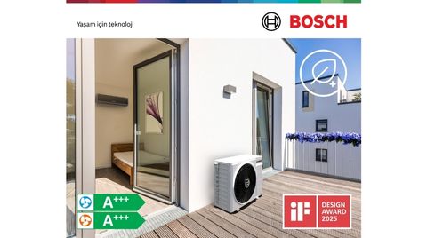 Bosch Climate 7000i ile Evlerde A+++ Konfor Dönemi Başlıyor
