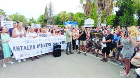 Antalya Müzesi Ziyarete Kapatıldı