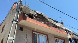 Kağıthane'de Balkonu Çöken Bina Tahliye Edilip Mühürlendi