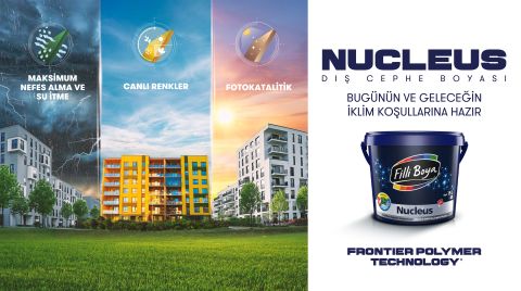 Filli Boya’dan Yeni Dış Cephe Boyası: Nucleus 