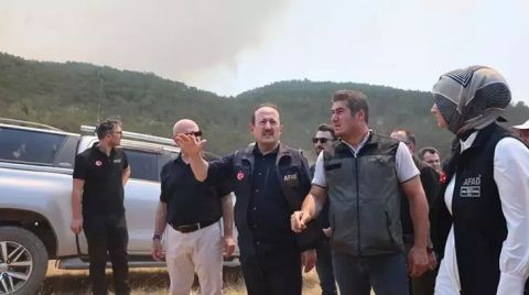 AFAD, Yangın Bölgelerindeki Son Durumu Paylaştı