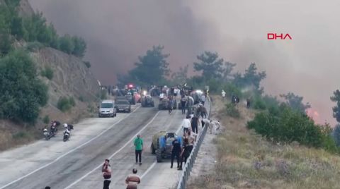 Bursa'da Orman Yangınları 3'üncü Gününde