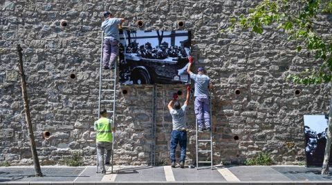 Beşiktaş Belediyesi, Çırağan Caddesi Boyunca Uzanan Atatürk Albümünü Restore Etti