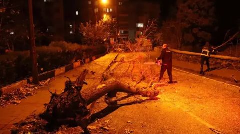 İçişleri Bakanlığı'ndan Fırtına Uyarısı