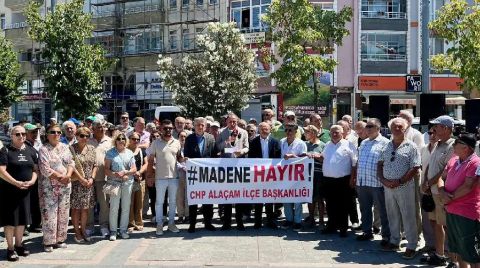 Alaçam Halkı Madene Karşı