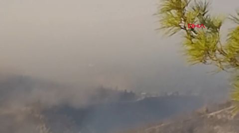 Hatay'da Orman Yangınları Devam Ediyor