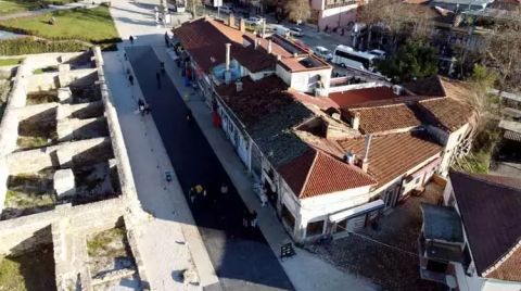 Edirne'de 6 Asırlık Handaki Restorasyon Eylül Sonunda Bitiyor