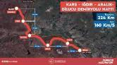 Kars-Iğdır-Aralık-Dilucu Demir Yolu Hattı, 110 Milyar Liraya İnşa Edilecek