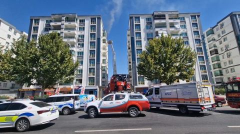 Diyarbakır’da 8 Katlı Binada Yangın