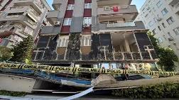 Antalya’da Binanın Dış Cephe Kaplaması Düştü