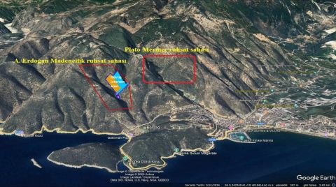 Finike’de Vahşi Madencilik Sahile İniyor