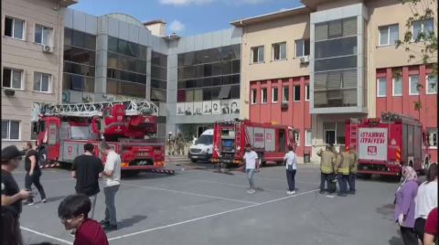 İstanbul’da Okulda Yangın Paniği 