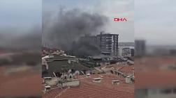 Küçükçekmece'de 5 Katlı Binada Yangın