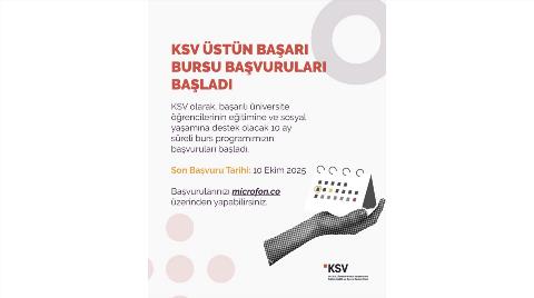 KSV Üstün Başarı Bursu Başvuruları Başladı