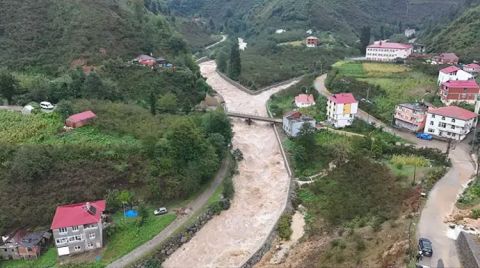 Rize ve Artvin’de Sel Felaketi
