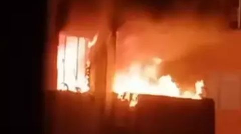 Bursa’da Apartmanda Yangın Felaketi