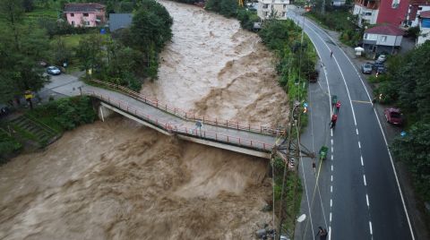 Rize ve Artvin’de Sel Sonrası Hasar Tespiti