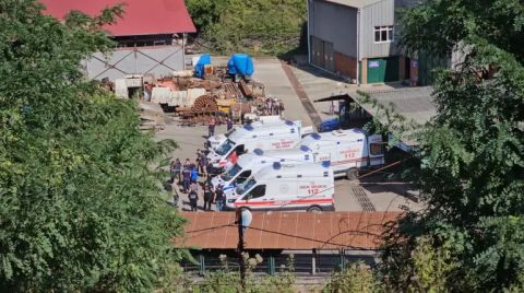 Zonguldak'ta Maden Ocağında Göçük
