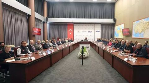 Deprem Bilim Kurulu Toplantısı Yapıldı