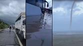 Hatay’da Sağanak Nedeniyle Yol Çöktü, Evleri Su Bastı
