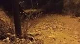 Hatay'da Yollar Suyla Doldu, Bazı Bölgelerde Heyelan Meydana Geldi