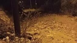 Hatay'da Yollar Suyla Doldu, Bazı Bölgelerde Heyelan Meydana Geldi