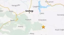 Sındırgı'da 4.2 Büyüklüğünde Deprem