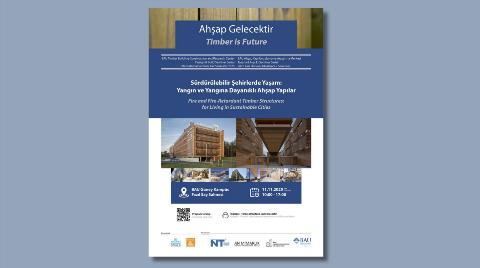 Sürdürülebilir Şehirlerde Yaşam için Yangın ve Yangına Dayanıklı Ahşap Yapılar Semineri