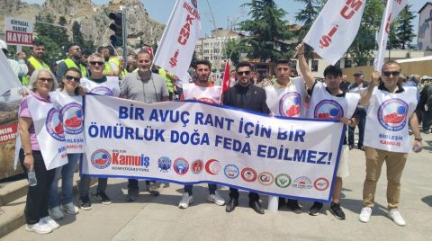 Tokat’ta Bentonit Maden Ocağı Projesine Tepki