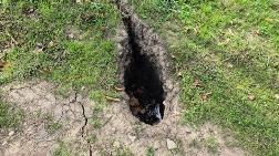 Eğirdir'de Meyve Bahçelerinde Obruk ve Yarıklar, Evlerin Duvarlarında Çatlaklar Oluştu