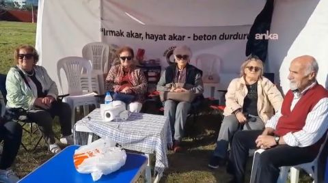 Ordu’da ‘Betona Karşı Nöbet’ Sürüyor