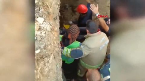 Hatay’da İnşaat Alanında Göçük