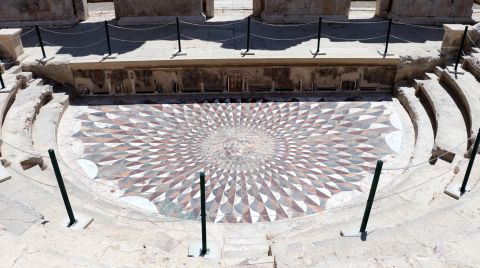 Medusa Mozaiğinin Üzeri Kapatıldı