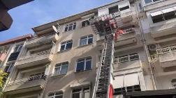 Kocaeli'de Kolonlarında Çatlak Belirlenen 5 Katlı Bina Mühürlendi