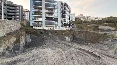 İnşaat Alanında Toprak Kayması