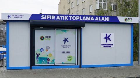 Küçükçekmece'de 1 Yılda 4 Milyon Kilogram Atık Toplandı