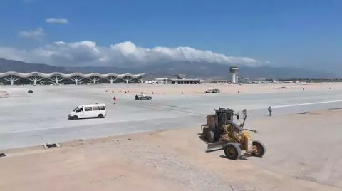 Hatay Havalimanı’nın Onarımı Bitmiyor