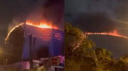 Üsküdar'da Ahşap Bina Yandı